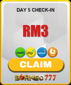 Day 5 Check-In Bonus RM3